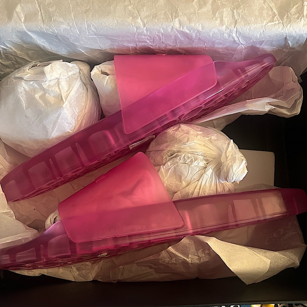 Authentic Coach Jelly Slides!